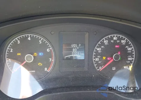 2013 Volkswagen Jetta S из США, поврежденный, VIN 3VW2K7AJ4DM291640